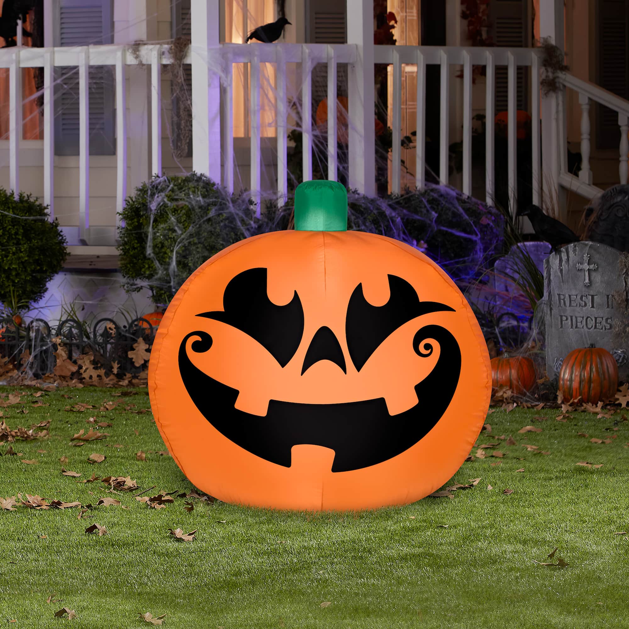 3ft. Airblown® Inflatable Happy Jack-O-Lantern